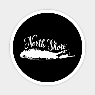 North Shore Script (Dark Colors) Magnet